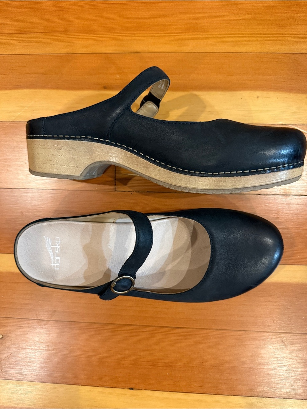 Dansko Bria Mary Jane mule clogs